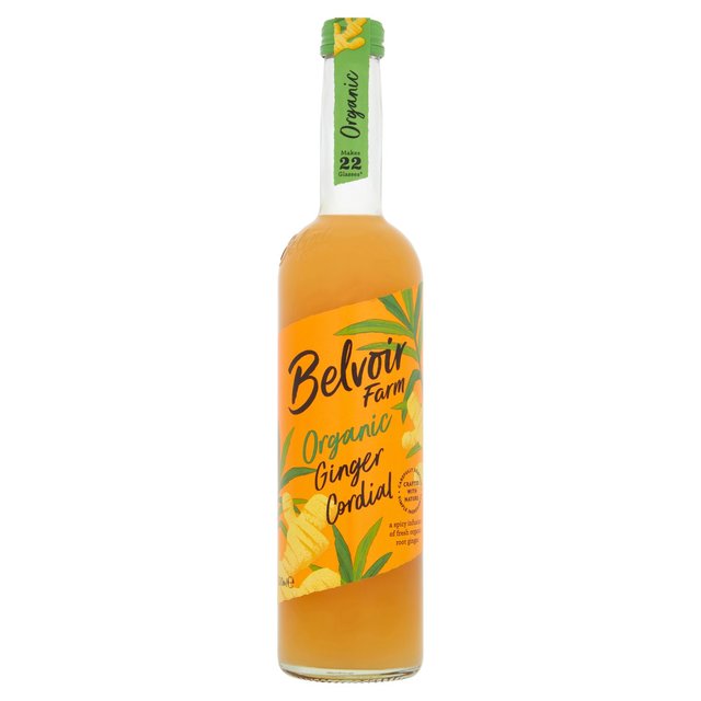 Belvoir Organic Ginger Cordial, 500ml