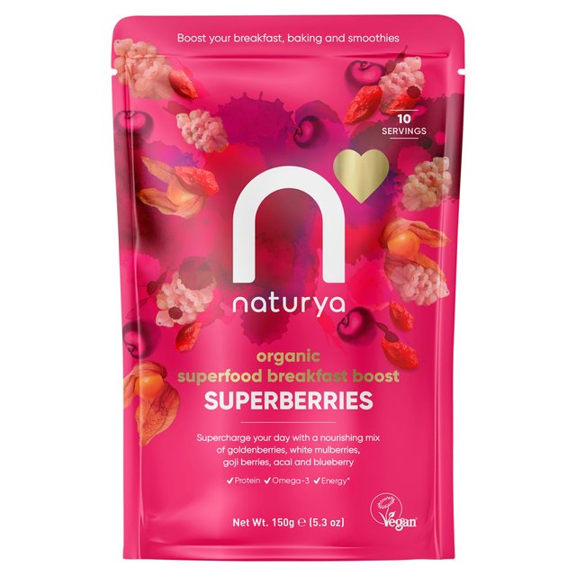 Naturya Organic Breakfast Boost Superberries, 150g