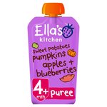 Ella's Kitchen Sweet Potatoes, Pumpkin Baby Food Pouch 4+ Months