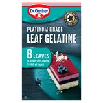 Dr. Oetker Platinum Grade Leaf Gelatine