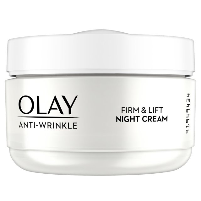 Olay Anti-Wrinkle Firm & Lift Moisturiser Night Cream, 50ml