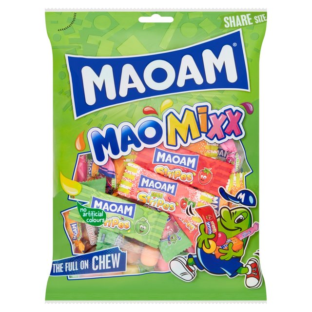 Maoam Mao Mix Chewy Wrapped Sweets Sharing Bag, 350g