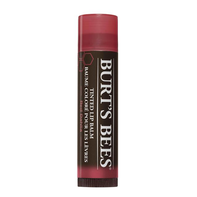Burt’s Bees Tinted Lip Balm, Red Dahlia, 4.25g
