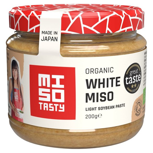 Miso Tasty Organic Shiro White Miso Cooking Paste, 200g