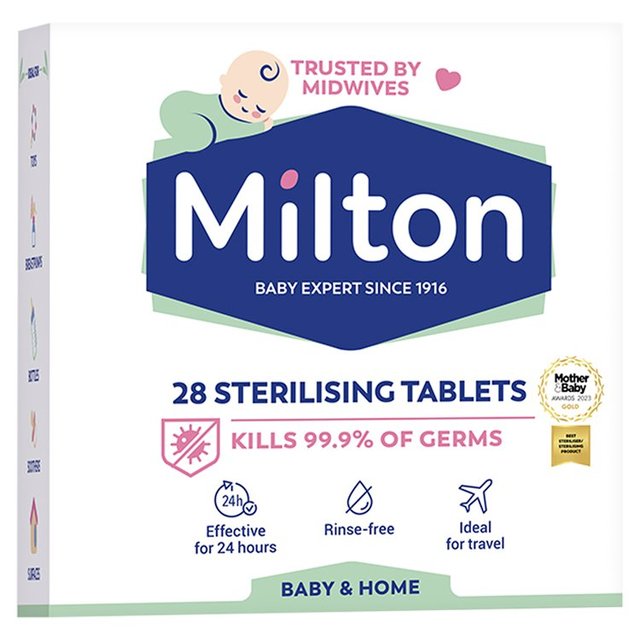 Milton Sterilising Tablets, 28 Per Pack