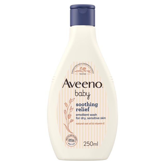 Aveeno Baby Soothing Relief Emollient Wash, 250ml