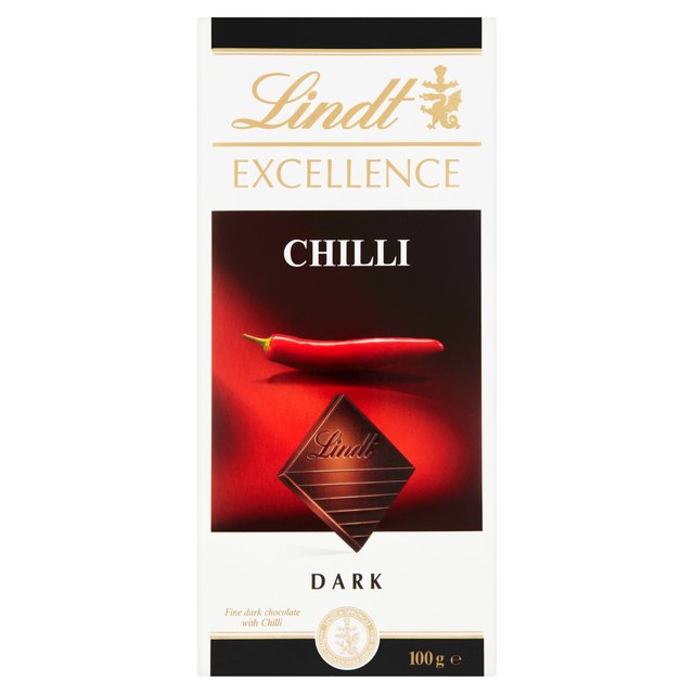 Lindt Excellence Chilli Bar, 100g