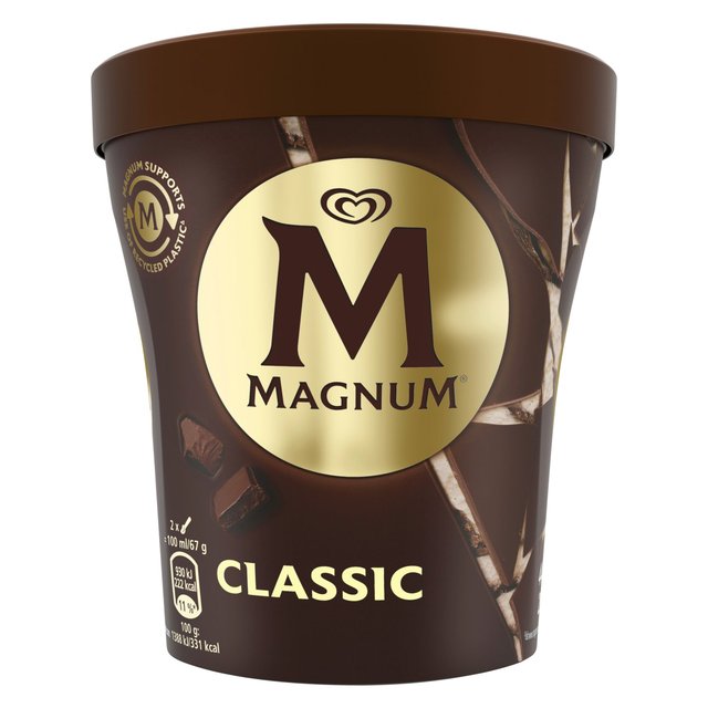 Magnum Tub Classic Ice Cream, 440ml