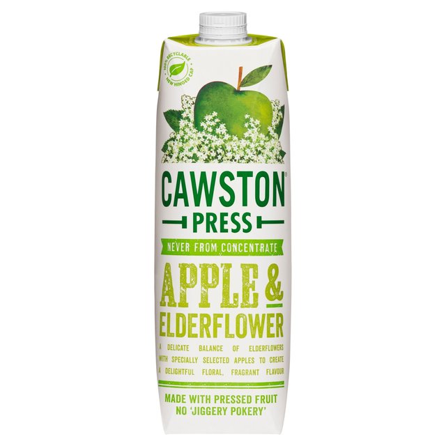 Cawston Press Apple & Elderflower Juice, 1L