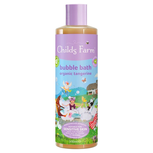 Childs Farm Kids Organic Tangerine Bubble Bath, 500ml