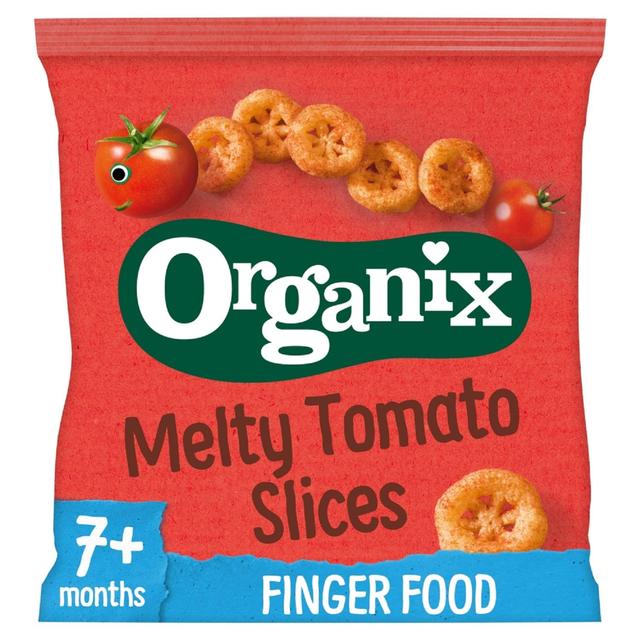Organix Melty Tomato Organic Slices Baby Snack 7 Months+, 20g