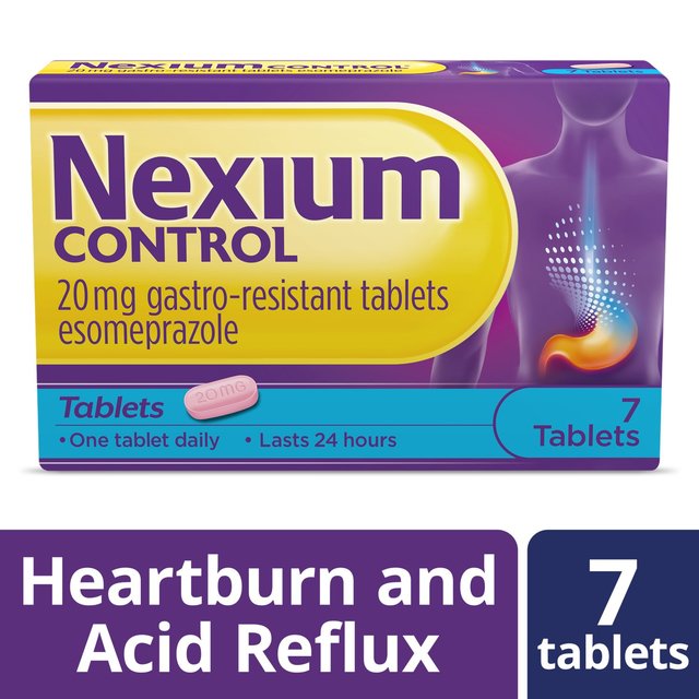 Nexium Control Heartburn & Indigestion 24 Hour Relief 20mg 7 Tablets