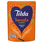 Tilda Microwave Tomato and Basil Basmati Rice