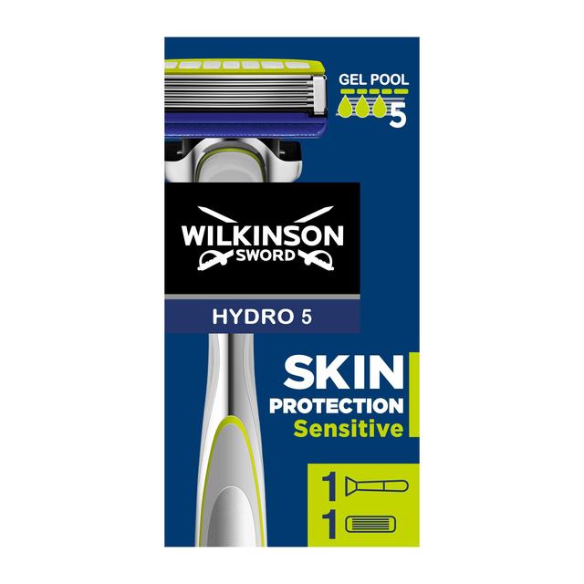 Wilkinson Sword, One Size, Hydro 5 Sensitive Men’s Razor
