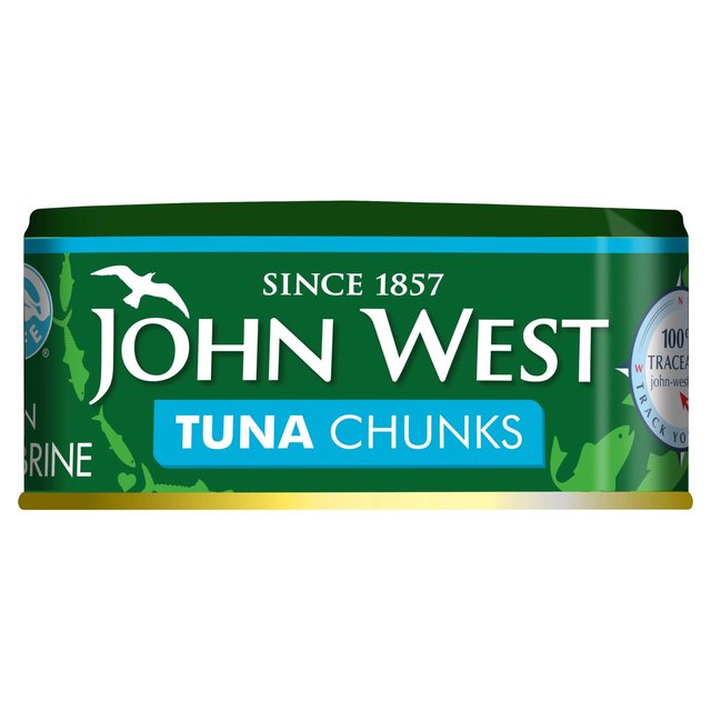 John West MSC Tuna Chunks In Brine, 145g