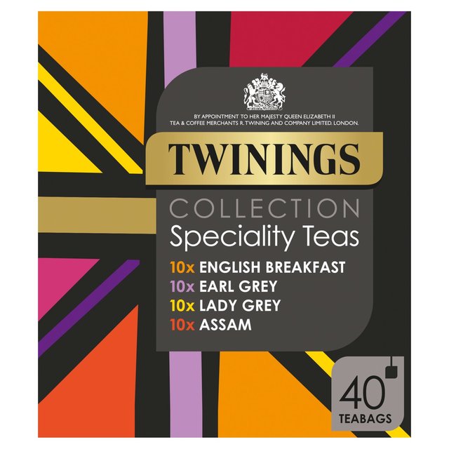 Twinings Speciality Tea Bags Selection Gift Pack, 40 Per Pack