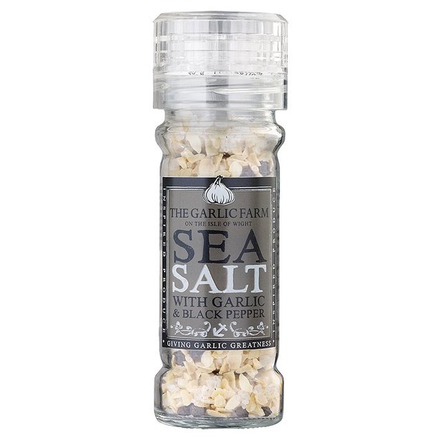 The Garlic Farm Sea Salt, Black Pepper & Garlic, 60g