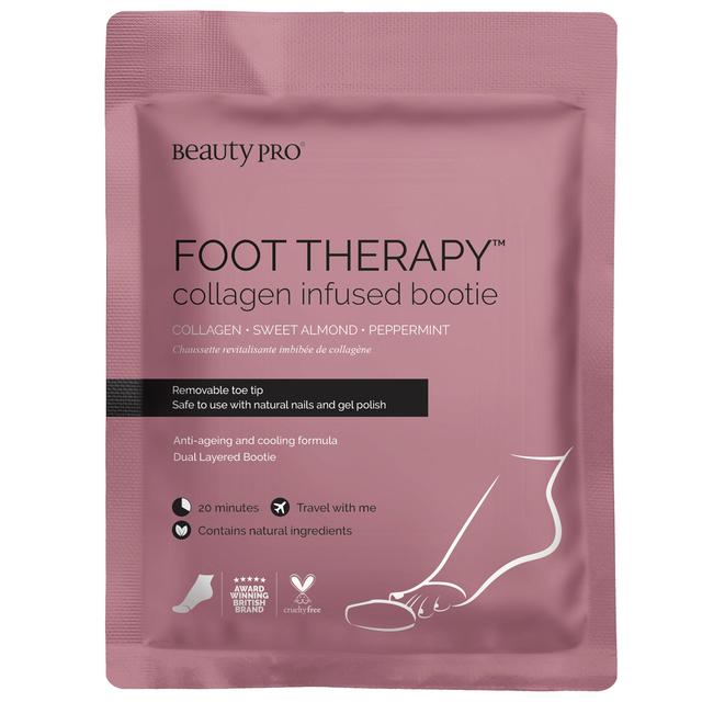 BeautyPro Foot Therapy Collagen Infused Bootie, 30g