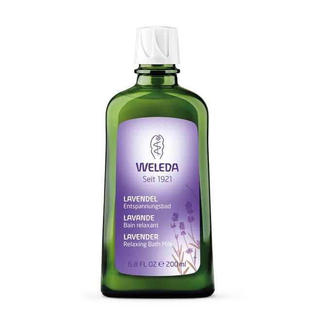 Weleda Natural Lavender Relaxing Bath Milk, Vegan, 200ml