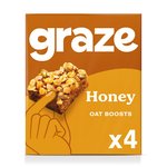 Graze Protein Honey Snack Bars Wholegrain Oats
