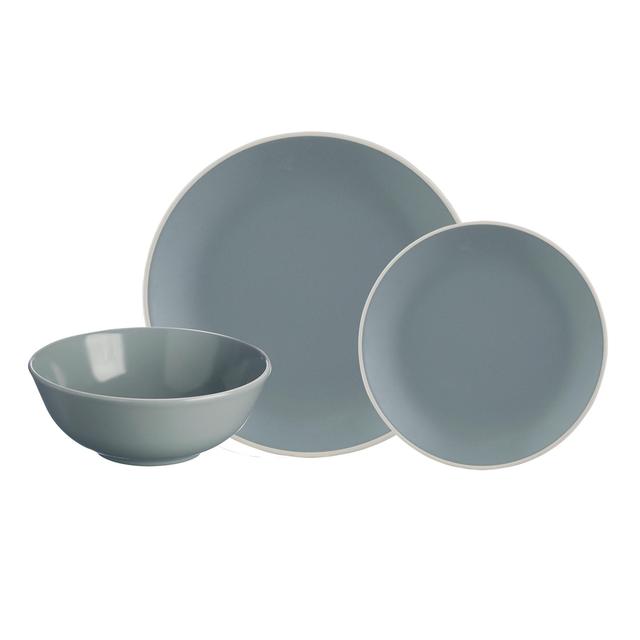 Mason Cash Classic Collection Grey Dinner Set, 12 per Pack