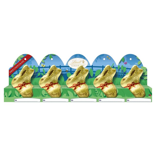 Lindt Easter Gold Bunny Milk Chocolate Bunnies, 50g