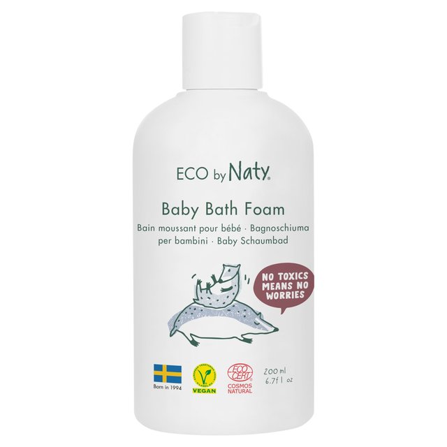 Naty Eco Baby Bath Foam, 200ml