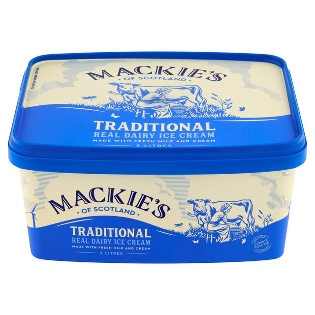 Mackie’s Traditional Dairy Ice Cream, 2L