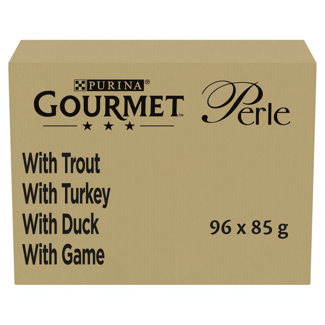 Gourmet Perle Cat Food Country Medley, 96 x 85g