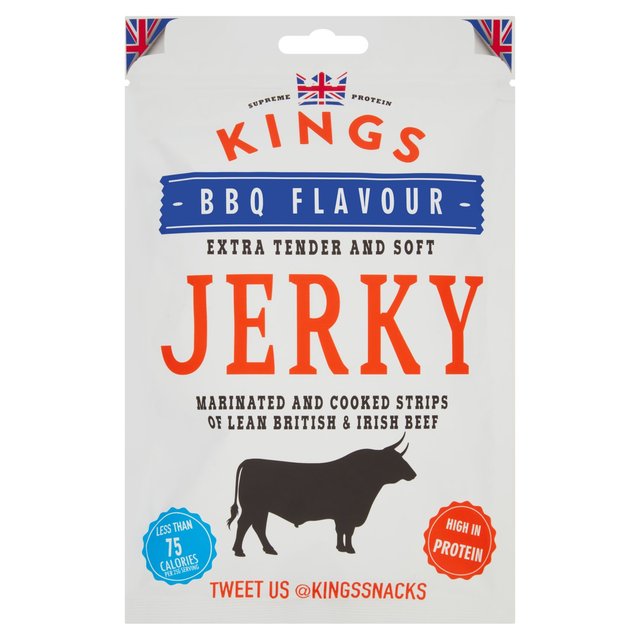 Kings Elite Snacks BBQ Beef Jerky Titan Pack, 350g
