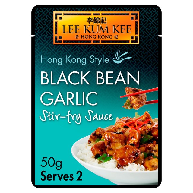 Lee Kum Kee Black Bean Garlic Stir-Fry Sauce, 50g