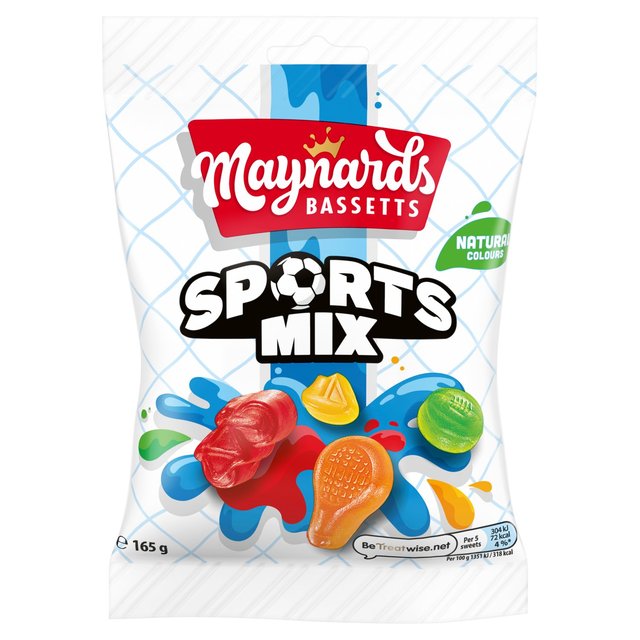 Maynards Bassetts Sports Mix Sweets Bag, 165g