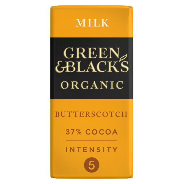 Green & Black’s Organic Butterscotch Milk Chocolate Bar, 90g
