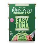 John West No Drain Fridge Pot Tuna Steak In Spring Water