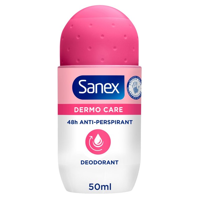 Sanex Dermo Care Roll On Deodorant, 50ml