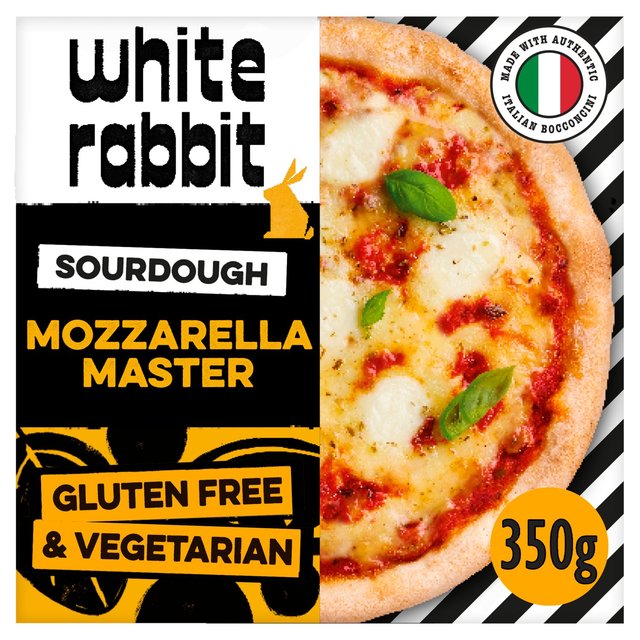 White Rabbit Pizza The Mozzarella Master Gluten Free Pizza, 360g