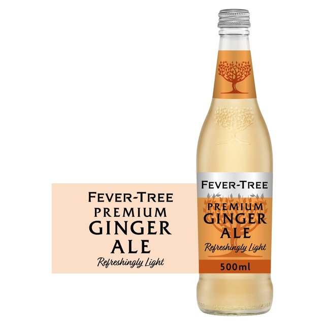 Fever-Tree Refreshingly Light Ginger Ale, 500ml