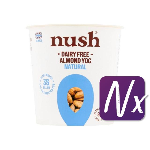 Nush Natural Almond Yoghurt, 350g