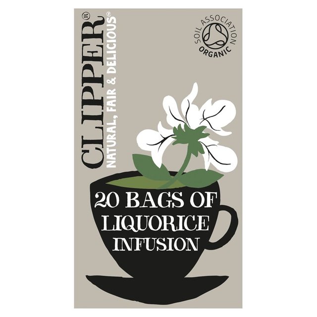 Clipper Organic Liquorice Teabags, 20 Per Pack