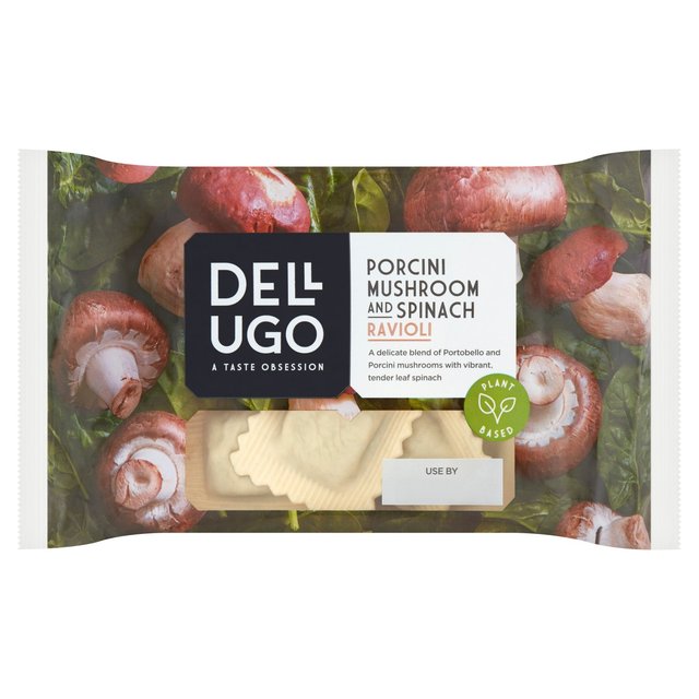 Dell’ Ugo Porcini Mushroom & Spinach Ravioli, 250g