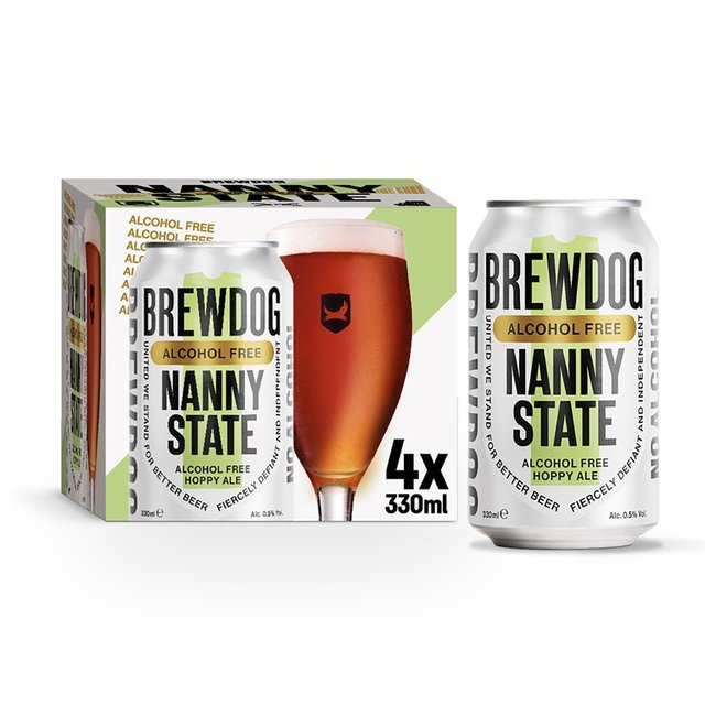 BrewDog Nanny State Low Alcohol, 4 x 330ml