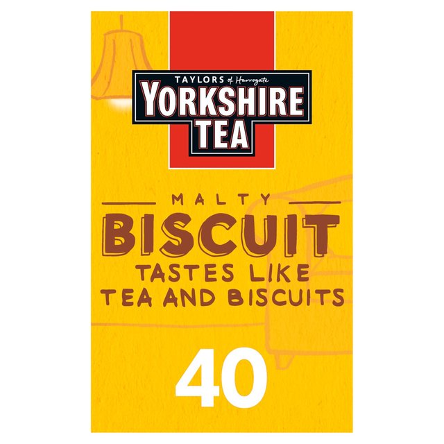 Yorkshire Tea Biscuit Brew, 40 per Pack