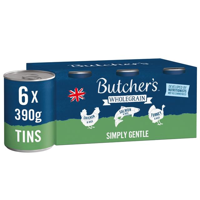 Butcher’s Simply Gentle Dog Food Tins, 6 x 390g