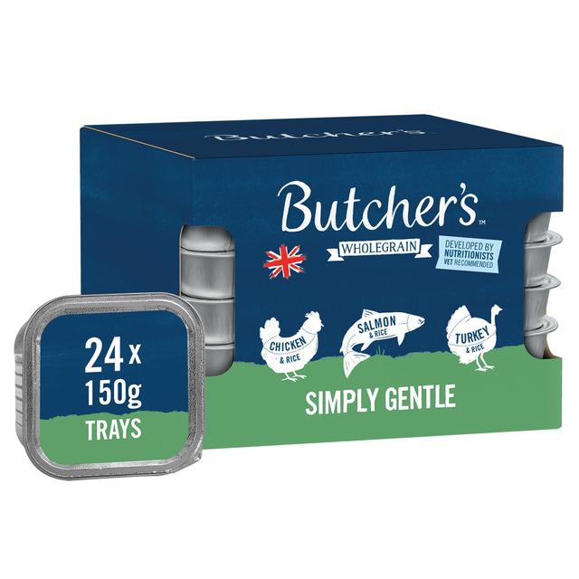 Butcher’s Simply Gentle Dog Food Trays, 24 x 150g