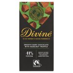 Divine Dark Chocolate with Smooth Hazelnut Bar