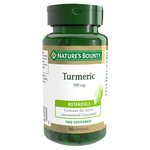 Nature's Bounty Turmeric Supplement Capsules 500mg 