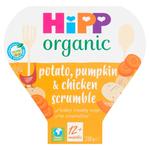 HiPP Organic Potato Pumpkin & Chicken Scrumble Toddler Tray Meal 12m+