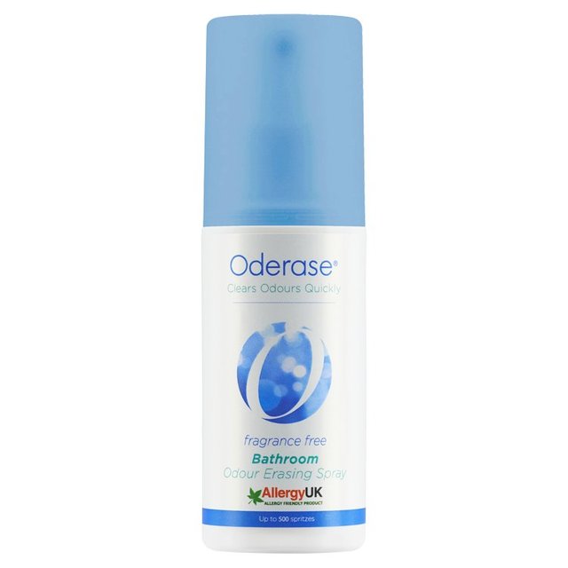 Oderase Bathroom Odour Eraser Fragrance Free, 100ml