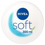 NIVEA Soft Moisturiser Cream for Face, Hands & Body