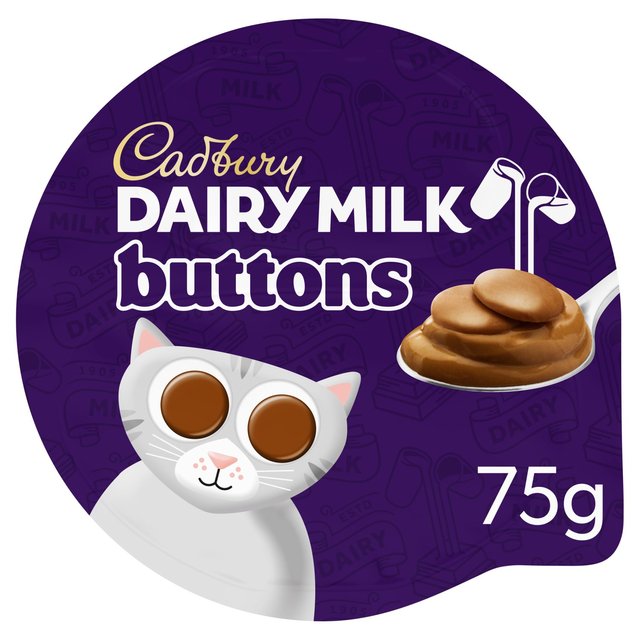 Cadbury Dairy Milk Buttons Dessert, 75g